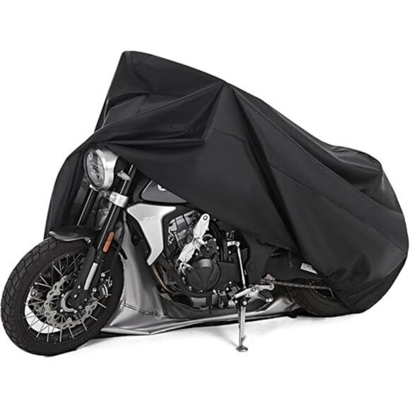 Motorcycle Cover All Season Universal Weather Waterproof Motorbike Cover - Picture 8 of 8